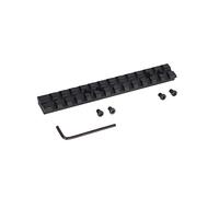ToopMount Support de Rail Tactique 13 Fentes Adaptateur Picatinny Support de Rail de Base 1913 Rail Picatinny pour Lunette de visée extérieure