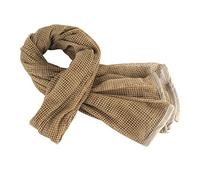 ToopMount Velo da cecchino militare Scrim Net Sciarpa Desert Xima Sciarpa 70.9X35.5 Pollici Tactical Sniper in poliestere Coperchio per il viso Sciarpa a rete militare (Sand)