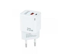 Tooq Cargador Pared Usb-C/Pd+Usb-A/Qc 20w