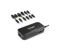 TooQ Chargeur Secteur 90W TQLC-90BS02M : USB 2.0, 100-240V, protections sur-courant/surtension/surchauffe/court-circuit, pour Caméscope, MP3, Téléphone