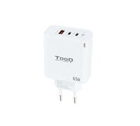 Tooq Chargeur Usb-c et mural 65w Transparent Transparent One Size