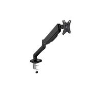 TooQ DB5032TNR-B Support Bureau Écran Plat 17-32" (43.2-81.3cm) Pince/Boulon VESA 75x75/100x100mm Inclinaison ±90° Pivot ±90° Noir 9kg