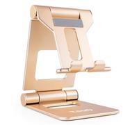 TooQ PH-KEOPS-Alba - Support de Bureau réglable pour téléphone/Tablette jusqu'à 10"