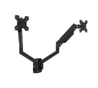 TooQ Support mural pour 2 écrans LP1434TNR-B 13–34" 10 kg max Noir