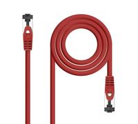 TOOQ NANOCABLE 10.20.2000-L30-R - Câble réseau patch RJ45, Cat.8.1, 2GHz, LSZH, SSTP, AWG26, Rouge, 30 cm