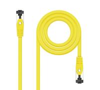 TOOQ NANOCABLE 10.20.2000-Y - Câble réseau patch RJ45, Cat.8.1, 2GHz, LSZH, SSTP, AWG26, Jaune, 0,5 m