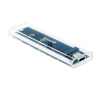 TooQ Boîtier de disques de stockage TQE-2200 Enceinte SSD M.2 Transparent