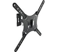 Tooq Support Mural avec Bras pour TV 23-55 - Pivotant et Inclinable - Gestion des Câbles - Poids Max 30kg - VESA 400x400mm - Couleur Noir Noir G