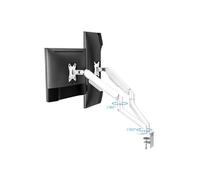TooQ Technology Support Double écran à fixer Tooq DB4132TNR (Blanc) G