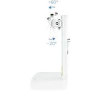 Support écran à poser Tooq DB1127TN 17"-27" (6kg max) (Blanc)