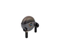 TooQ TQBWH-0060G Écouteurs Intra-Auriculaires Bluetooth 5.3 Noir/Gris, Autonomie 4h (18h avec Boîtier), 20-20000Hz, Portée 10m, Microphone Intégré, Android/iOS