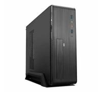 TooQ TQC-3006DU3C Boîtier de bureau mince avec alimentation 500W