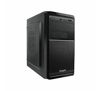 TooQ TQC-4735U3C-B - Boîtier (microATX, 500 W, USB 3.0, lecteur de cartes) Noir