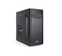 TOOQ TQC-5701U3C-B - Boîtier Semi-Tour ATX/MicroATX/Mini-ITX, 1xUSB 3.0, 2xUSB 2.0, HD Audio, 8 Baies pour disques durs, Acier, Noir
