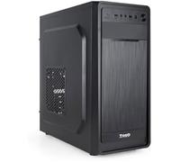 TooQ Boîtier PC TQC-5701U3C-B Semi-tour ATX/Micro/Mini-ITX 1xUSB3.0 2xUSB2.0 HD Audio Acier Noir