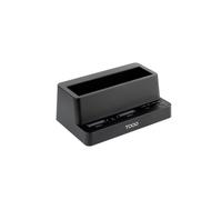 TooQ TQDS-502B Station d'accueil USB 3.2 Gen 1 Type-C pour SSD/HDD 2.5"/3.5"/M.2 SATA/PCIe 10 Gbit/s Noir 12V/3A