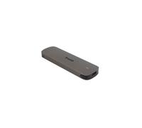 TooQ TQE-2202BR Boîtier Externe SSD M.2 SATA, USB 3.2 Gen 1 Type-C, Aluminium, Marron, 5 Gbit/s, Compatible Windows/macOS, 112x34x11mm