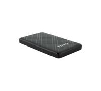 TooQ TQE-2500B Boîtier de disques de stockage Boîtier disque dur/SSD Noir 2.5