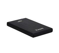 TooQ TQE-2522B - Boîtier pour Disque Dur HDD 2, 5", (SATA I/II/III 9, 5 mm Haut, USB3.0) Noir