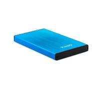 TooQ TQE-2527BL Boîtier de disques de stockage Boîtier HDD Noir, Bleu 2.5