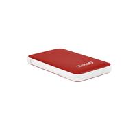 TooQ TQE-2528R Boîtier SSD 2.5" SATA III, USB 3.2 Gen 1 Micro-USB, ABS Rouge, Support UASP, FAT32/HFS/NTFS/ext2, Windows/macOS/Linux