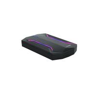 TooQ TQE-2599RGB Boîtier de disques de stockage Boîtier disque dur/SSD Noir 2.5