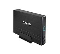TOOQ TQE-3520B - Boîtier USB 2.0 pour disques durs 3,5", SATA I/II/III, Noir