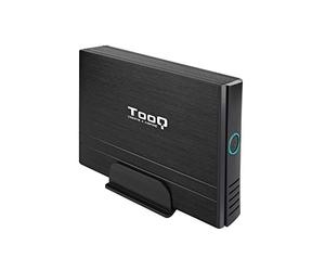 TOOQ TQE-3520B - Boîtier USB 2.0 pour disques durs 3,5", SATA I/II/III, Noir