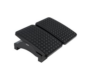 TOOQ TQFR0604-B - Repose-pieds réglable en hauteur et inclinaison, Noir