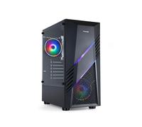TooQ TQGCC102-B Biohazard Cristal Templado USB 3.0 Negra