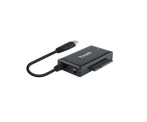 TooQ TQHDA-01A Station d'accueil de disques de stockage USB 3.2 Gen 1 (3.1 Gen 1) Type-A Noir