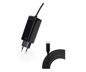 TooQ TQLC-USBCGAN100PD-C chargeur d'appareils mobiles Ordinateur portable, Universel Noir Secteur Intérieure