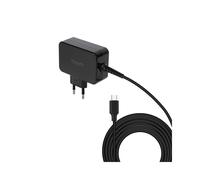 TooQ TQLC-USBCGAN65PD Chargeur Secteur USB-C 65W GaN Power Delivery 3.0 pour Ordinateur Portable - Câble 1.8m - Noir - Conforme CE/FCC/RoHS