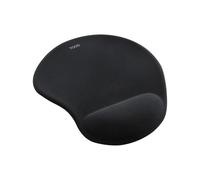TOOQ TQMP1001-B - Tapis de souris ergonomique avec repose-poignet en gel, Noir