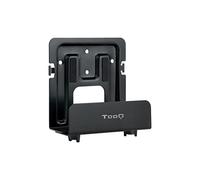 TooQ TQMPM4776 - Support Mural Universel pour Lecteur multimédia, routeur, Mini-PC, Noir