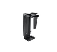 TooQ TQMUD01 Support CPU Bureau Tower 10kg, Largeur 88-203mm, Hauteur 300-533mm, Oscillation -180/+180°, Métal Noir, Poids 3.1kg