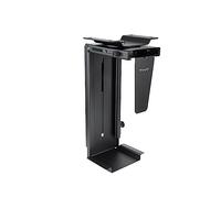 TooQ TQMUD01 - Support d'unité Centrale en métal pour Bureau/Mur, Noir