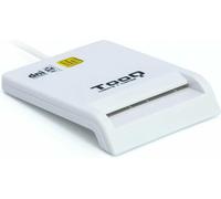 TooQ TQR-210W/ Lecteur DNI blanc