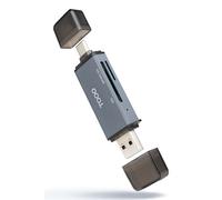 TooQ TQR-3001G lecteur de carte mémoire USB 3.0 Type-A/Type-C Gris
