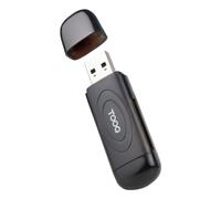 TooQ TQR-3002B lecteur de carte mémoire USB 3.2 Gen 1 (3.1 Gen 1) Type-A Noir