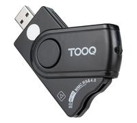 TooQ Lecteur de cartes à puce TQR-3012B – DNI électronique, SIM, SD, SF, USB-A Noir