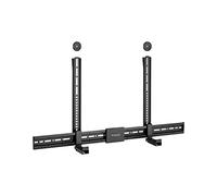 TooQ TQSBM-01 - Support Universel Multi-Installation pour Barre de Son, Noir