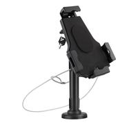 TooQ Support pour tablette TQTDS0812 – Professionnel table/mur avec antivol, Noir