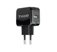 Tooq Tqwc-1s01 Cargador De Pared 1 Usb, Negro