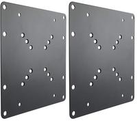 TOOQ VMA0200-B - Adaptateur d'extension universel VESA 200x200 pour panneaux de 23 "à 42", max. 30 kg, noir (Lot de 2)