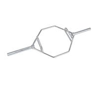 Toorx Barre de Musculation Olympique hexagonale Double poignée 25mm - Charge Max 300kg Pro OSB