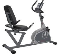 Toorx BRX RECUMBENT 65 COMFORT, Roue de filature, Magnétique, 110 kg, Manuel, Calories, Distance, Rythme de récupération, Vitesse, Temps, Gris