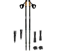 Toorx Fitness Canne de marche - Réglable télescopiquement - Nordic Walking - Légère - 2 pièces