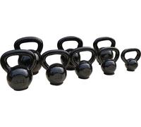 Toorx Fitness Kettlebell en fonte - avec base en caoutchouc - extra stable - noir - 24kg