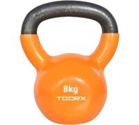 Toorx Fitness Kettlebell - Vinyl - Extra Coating - Compact - 8 kg - Orange